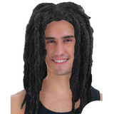 DELUXE DREADLOCKS WIG Rasta Costume Fancy Dress Reggae Halloween Black