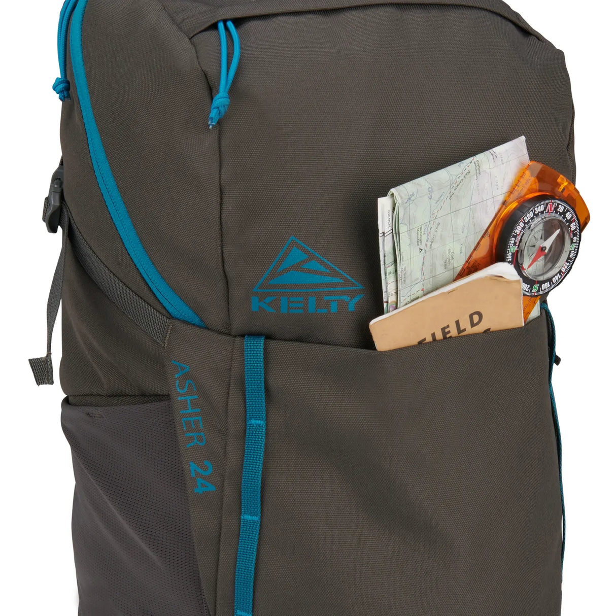 Kelty Asher 24L Backpack Bag in Beluga/Stormy Blue