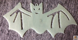 GIANT GLOW IN THE DARK BAT Halloween Party Decoration Decor Scary Toy 39.5cm