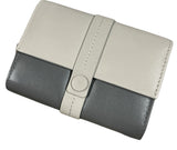 Dents Womens Small Block Colour Purse - Off White/Grey