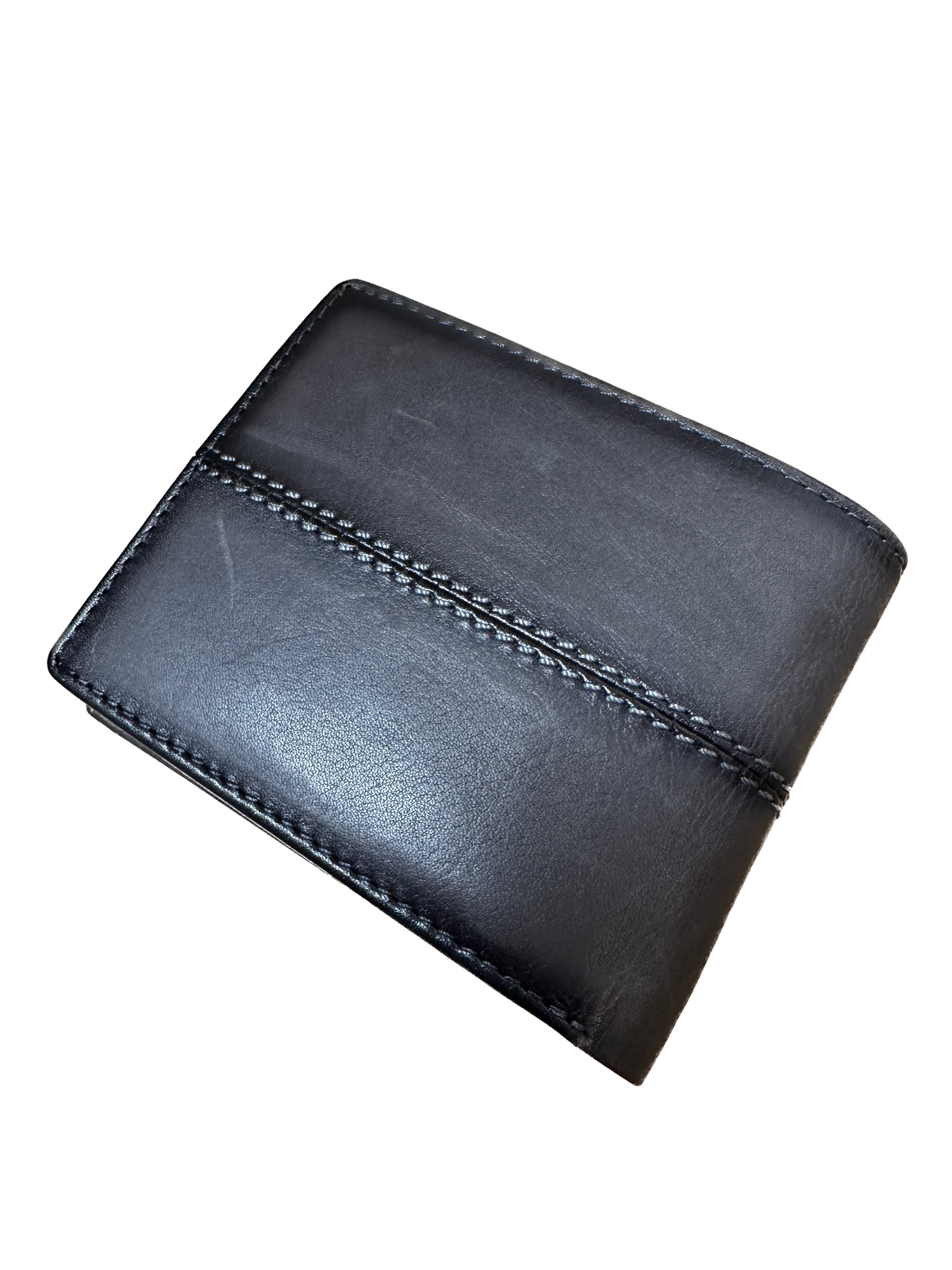 Dents Mens Genuine Leather Wallet with RFID Blocking Protection - Slate