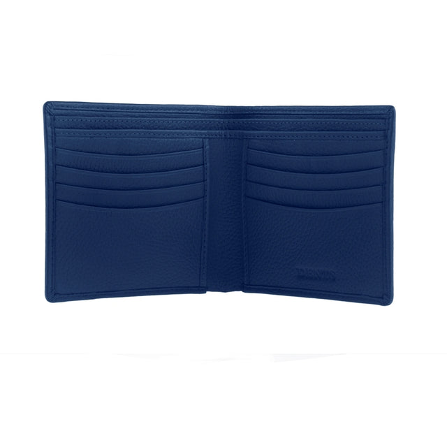 Dents RFID Pebble Grain Billfold Wallet - Royal Blue