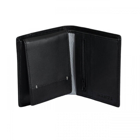 Dents Mens Soft Leather Billfold & Credit Card Wallet - Black