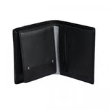 Dents Mens Soft Leather Billfold & Credit Card Wallet - Black