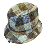 Harris Tweed Failsworth 100% Wool Made in Britain Patch Hat