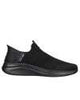 Skechers Mens Hands Free Slip-Ins Ultra Flex 3.0 Shoes Smooth Step in Black/Black