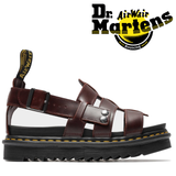 Dr. Martens Womens Terry Strap Leather Sandals Slides Shoes - Charro