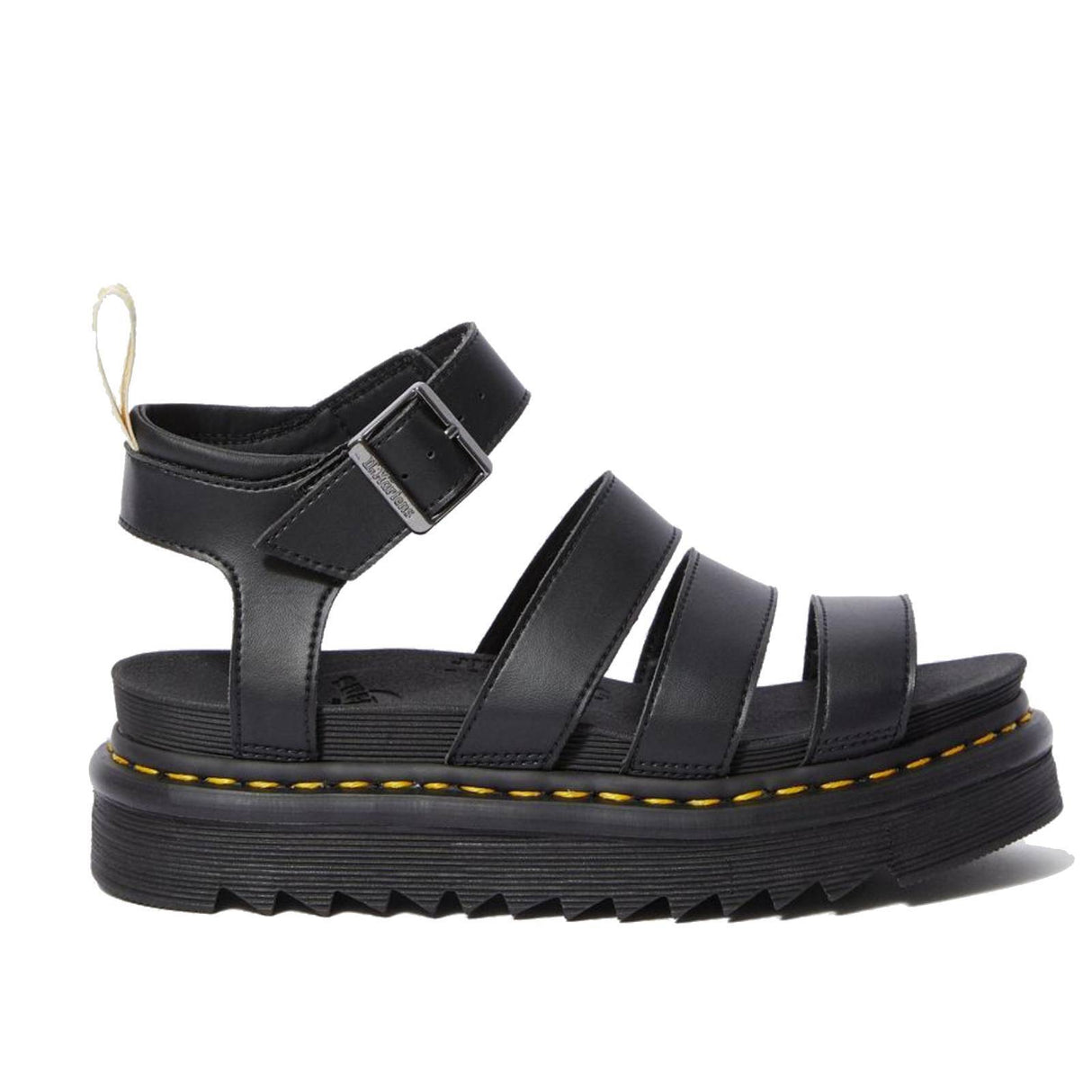 Dr. Martens Womens 100% Vegan V Blaire Slide Sandals Doc Martins Dr - Black