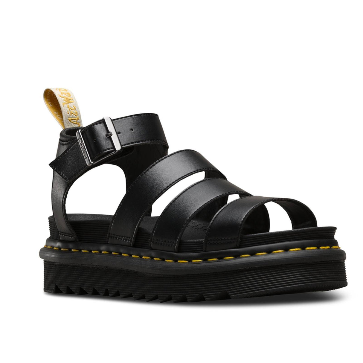 Dr. Martens Womens 100% Vegan V Blaire Slide Sandals Doc Martins Dr - Black