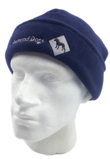 POLAR FLEECE BEANIE Hat Winter Thermal Warmer Snow Ski Cap Insulation - Navy