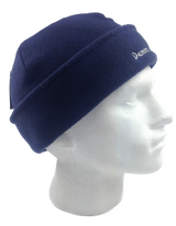 POLAR FLEECE BEANIE Hat Winter Thermal Warmer Snow Ski Cap Insulation - Navy