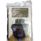 Mosquito Hat Net Head Protector Bee Bug Mesh Insect Mozzie Fishing Fly - Black