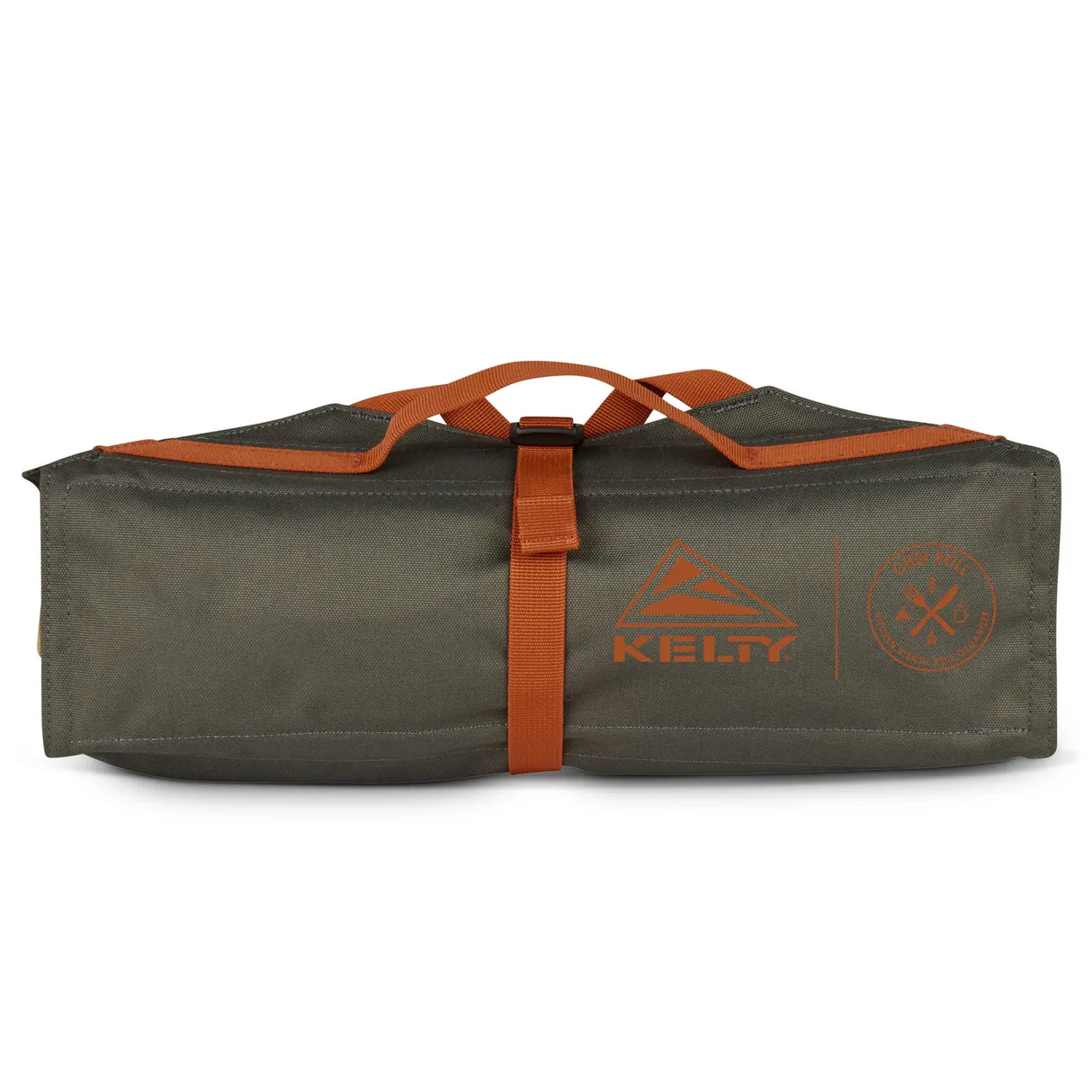 KELTY Chef Roll Kitchen Tool Organizer for Camping Travelling in Beluga/Dull Gold