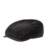 Bailey Mens Wyman Ivy Newsboy Flat Cap Hat - Black