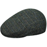 Bailey Mens Patel Ivy Classic Flat Cap Hat - Forest