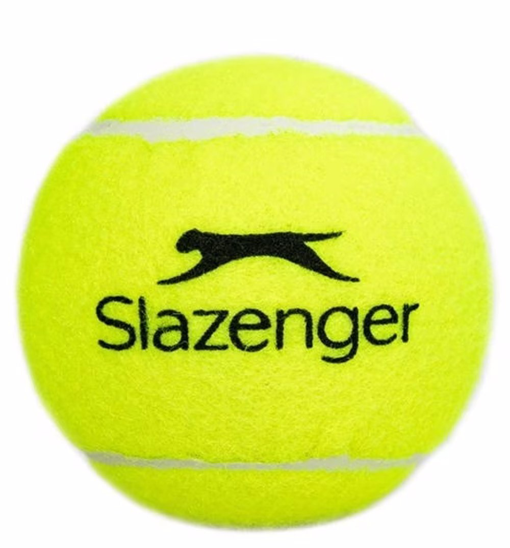 Slazenger Club All Court Tennis Balls 3 Ball Tubes - Yellow