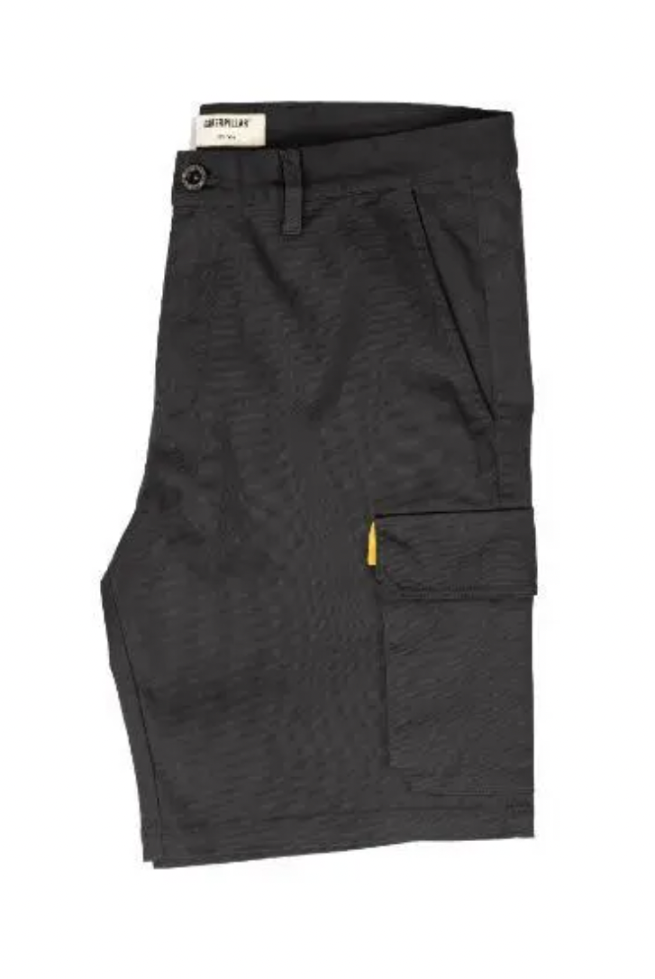 Caterpillar Mens CAT Foundation Cargo Comfortable Shorts - Pitch Black