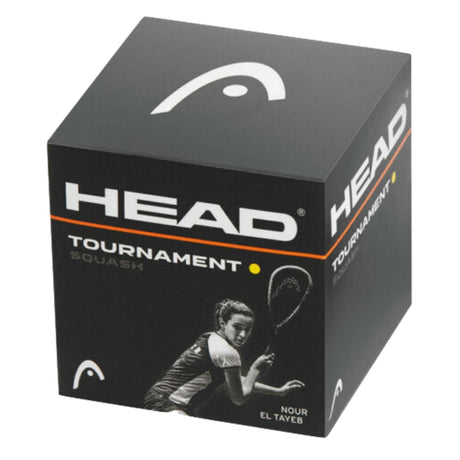 HEAD Tournament Squash Ball Advanced Training Competition Bulk - 6 Balls