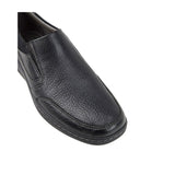 Hush Puppies Mens Elkhound MT Slip-On Leather Shoes Casual Bounce 2.0 - Black