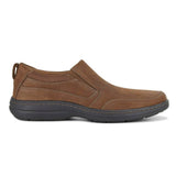 Hush Puppies Mens Elkhound MT Slip-On Nubuck Leather Shoes Bounce 2.0 - Pine Brown