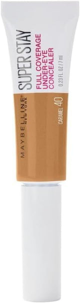 2x Maybelline New York SuperStay 24hr Longwear Liquid Concealer, Caramel 40 - 6ml