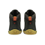 Vivobarefoot Mens Tracker II FG Obsidian High Boots Shoes Waterproof - Black