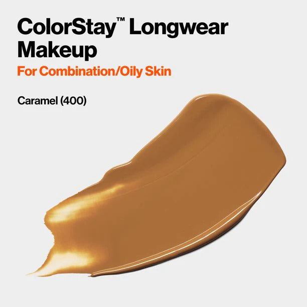 Revlon ColorStay Makeup for Combination Oily Skin SPF 15 - Caramel 400 - 30 ml