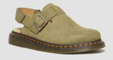 Dr. Martens Jorge II Sling Back Shoes Sandals Slip On in Olive Nubuck