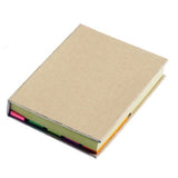 6x Post It Notebook Journal Sketchbook Pad Notepad Note Book - Beige