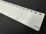 50x Bio Ruler 30cm Eco Friendly Biodegradable Corn BULK School Office - White