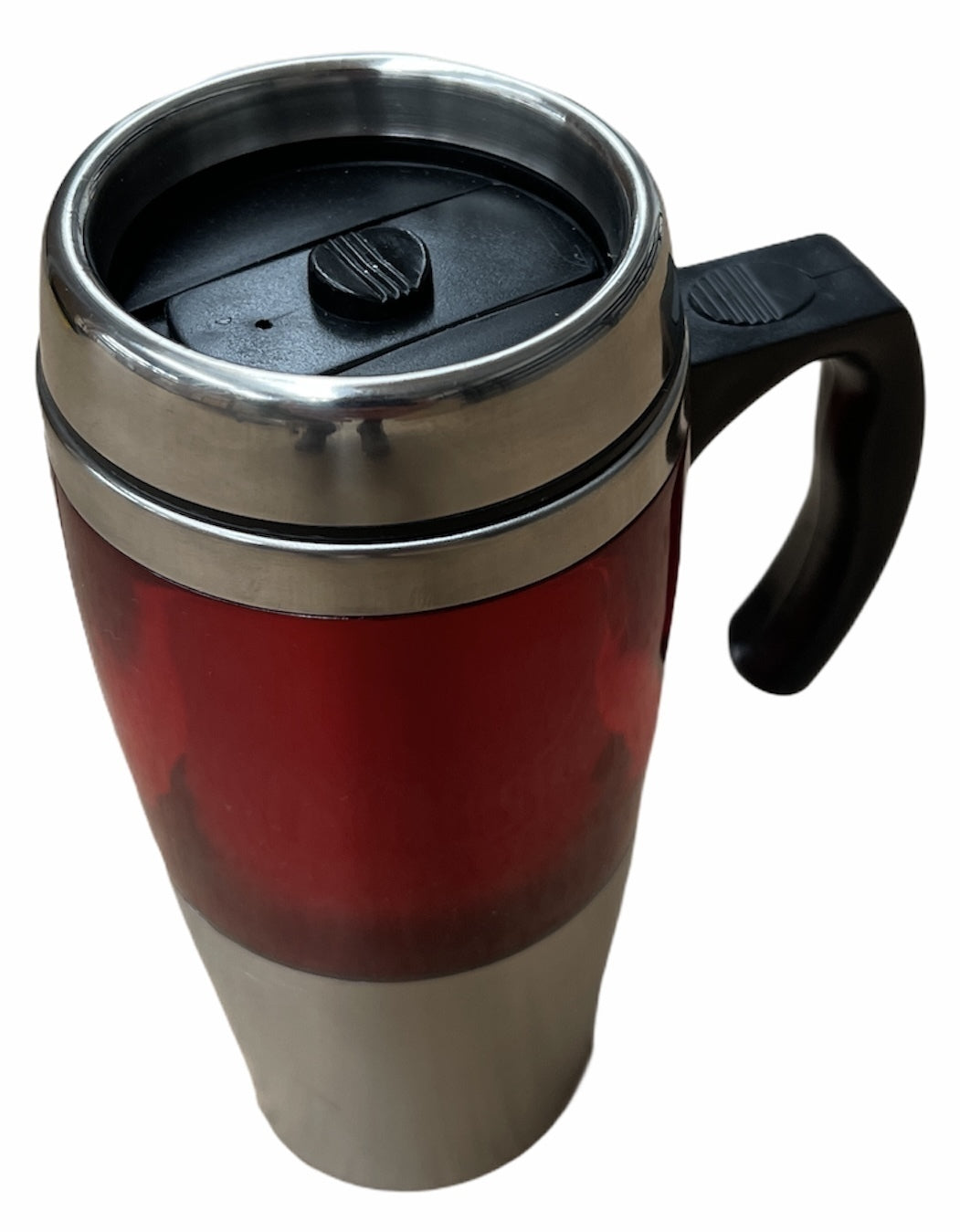 Velo Mug Travel Cup Stainless Steel Insulated Coffee Thermal Bottle - Red