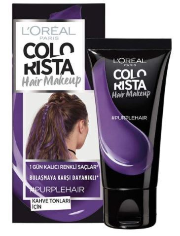 L'Oréal Paris 30mL Colourista Hair Makeup (Temporary 1-Day Colour Highlights) - #Violet