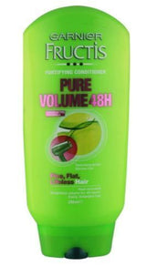 Garnier Fructis 250mL Fotifying Conditioner Pure Volume 48H for Fine, Flat, Lifeless Hair