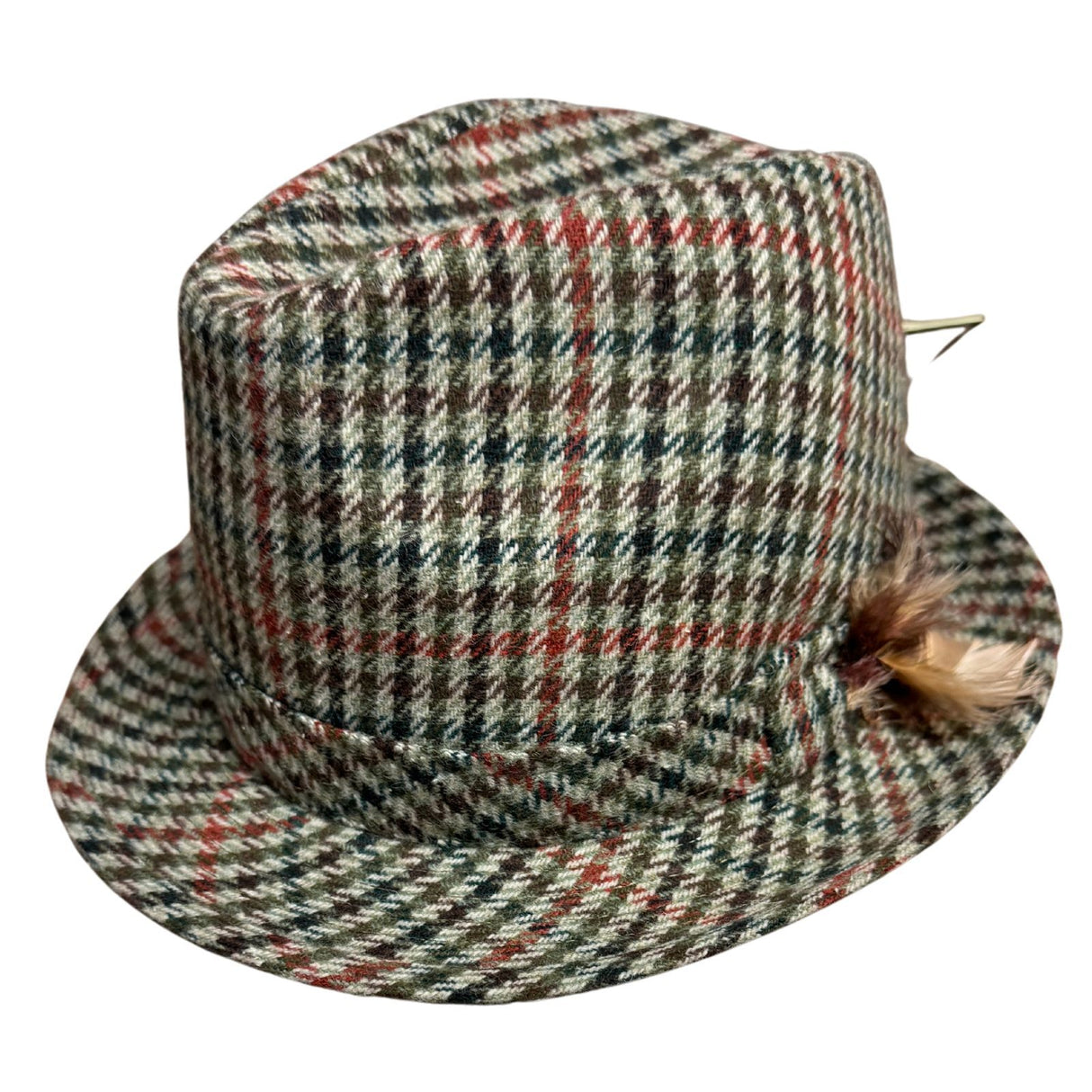 Failsworth Stafford Tweed Hat Trilby Made in UK - 56cm