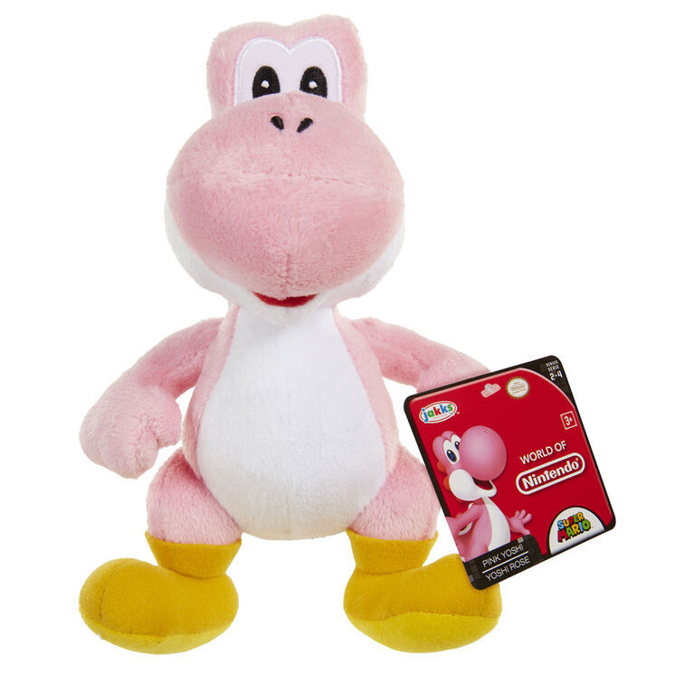 World of Nintendo Plush Wave 11 - Pink Yoshi Plush Toy