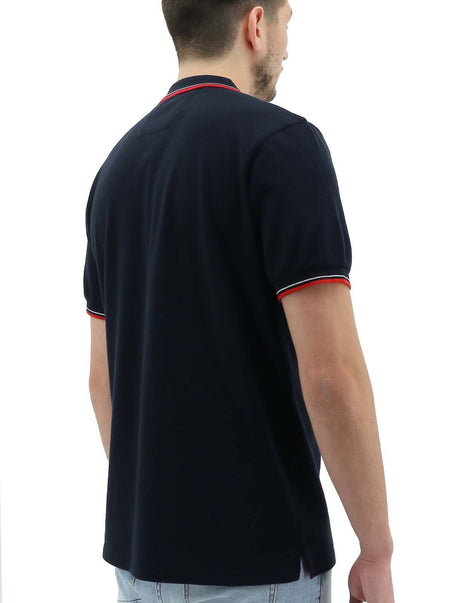 Liverpool FC Mens Polo Shirt Cotton LFC Soccer Football - Navy