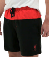 Liverpool FC Mens Two Tone Board Shorts Summer YNWA Liverbird LFC Swim Swimmers