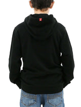 Liverpool FC Youth Boys Hoodie Jumper LFC Anfield Hoody - Black