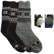 3 Pairs Mens Non Slip Thick Fur Warm Winter Bed Socks Thermal Warm Cushion BULK