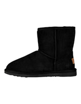 GROSBY Jillaroo Womens UGG Boots Genuine Sheepskin Suede Leather Moccasins - Black