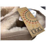 GROSBY Jillaroo Ladies UGG Boots Genuine Sheepskin Suede Leather High Classic Moccasins - Mushroom