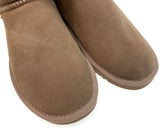 GROSBY Jillaroo Ladies UGG Boots Genuine Sheepskin Suede Leather High Classic Moccasins - Mushroom