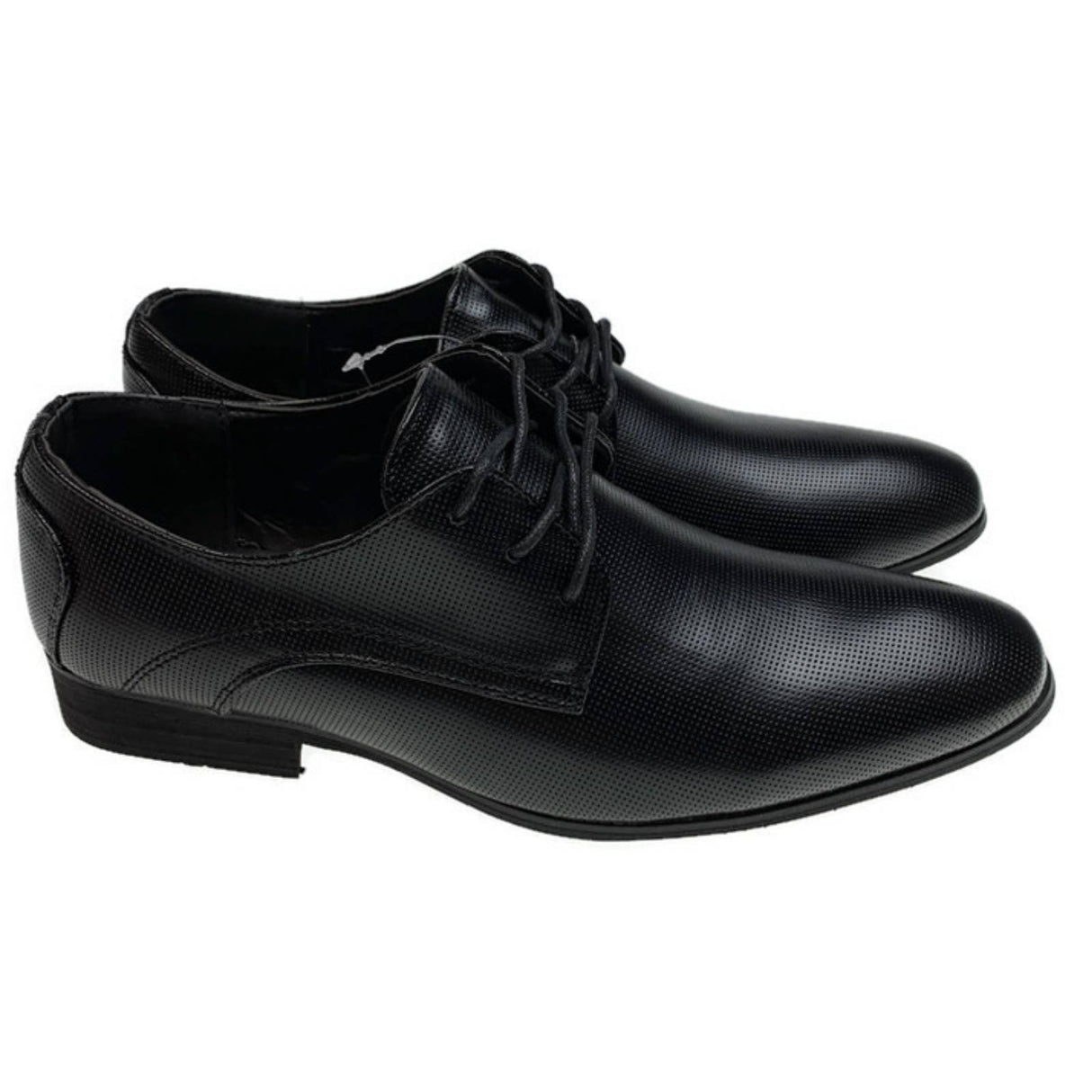 Grosby Mens Aaron Lace Up Shoes Formal Dress Synthetic Leather - Black