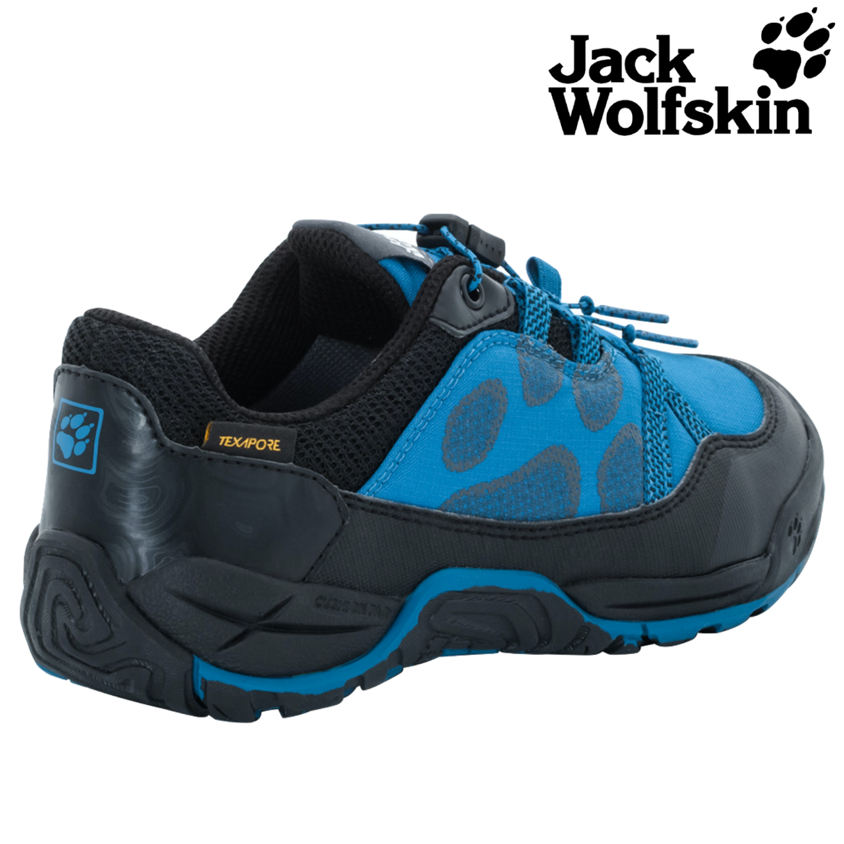 Jack Wolfskin Jungle Gym Texapore Low K-Snake Boys Sneakers Kids Shoes