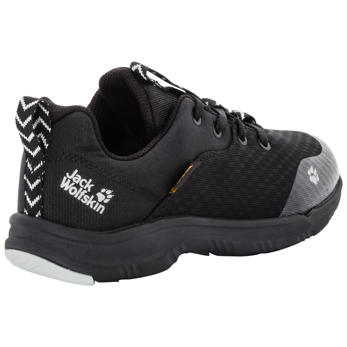 Jack Wolfskin Girls Phoenix Texapore Low Shoes Hiking Trekking - Black