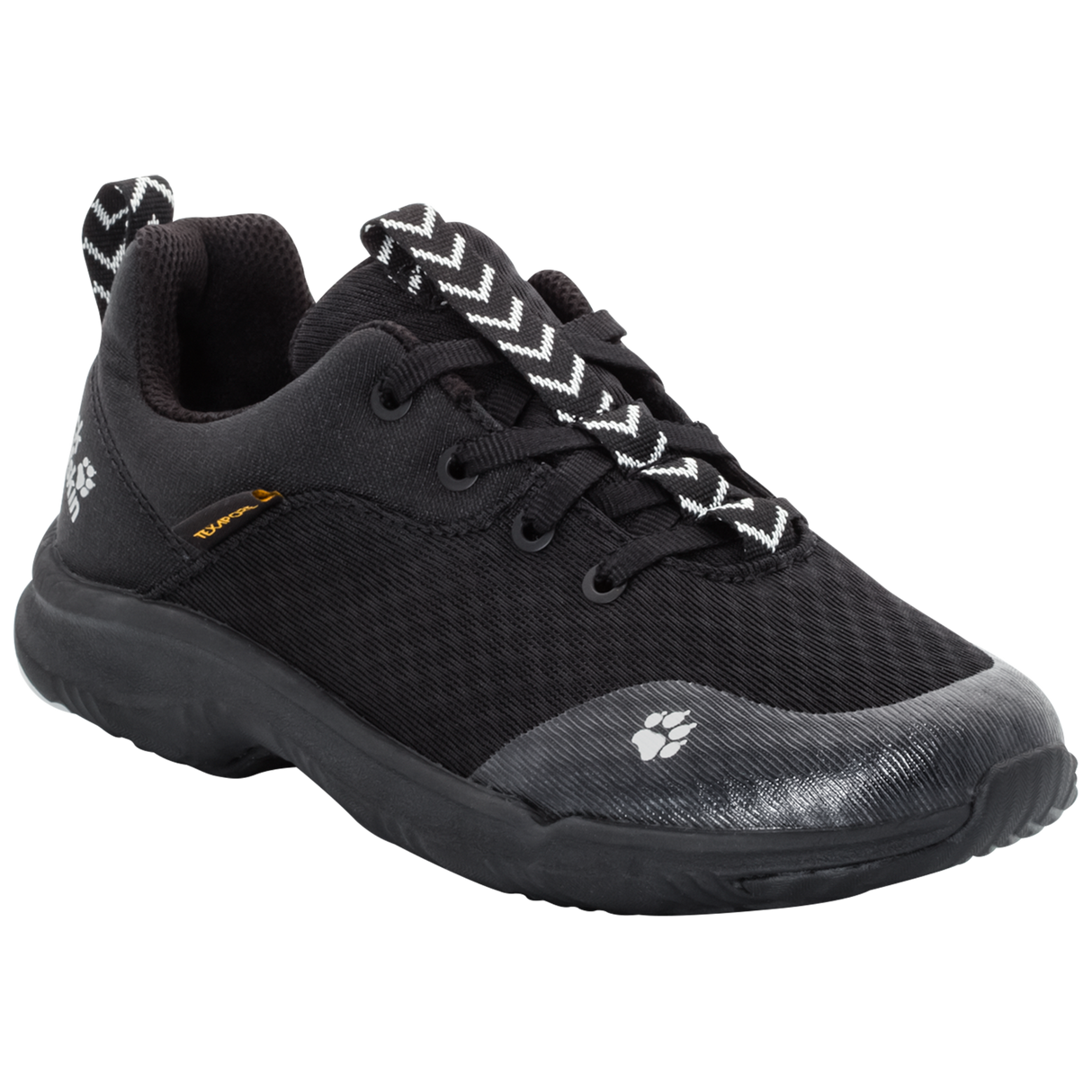 Jack Wolfskin Girls Phoenix Texapore Low Shoes Hiking Trekking - Black