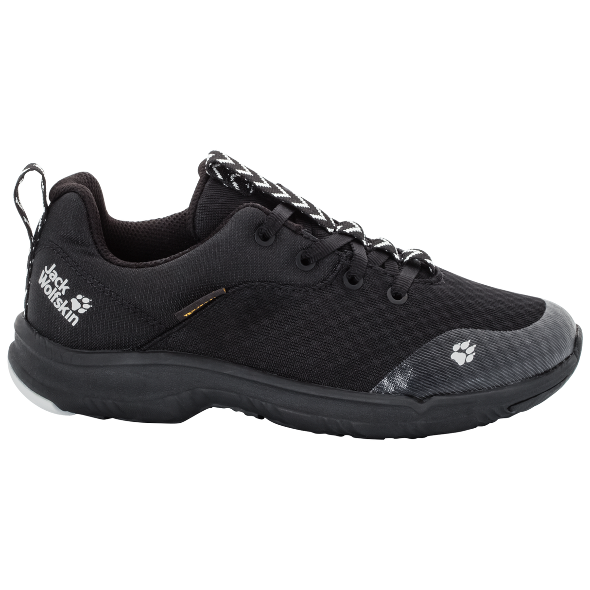 Jack Wolfskin Girls Phoenix Texapore Low Shoes Hiking Trekking - Black