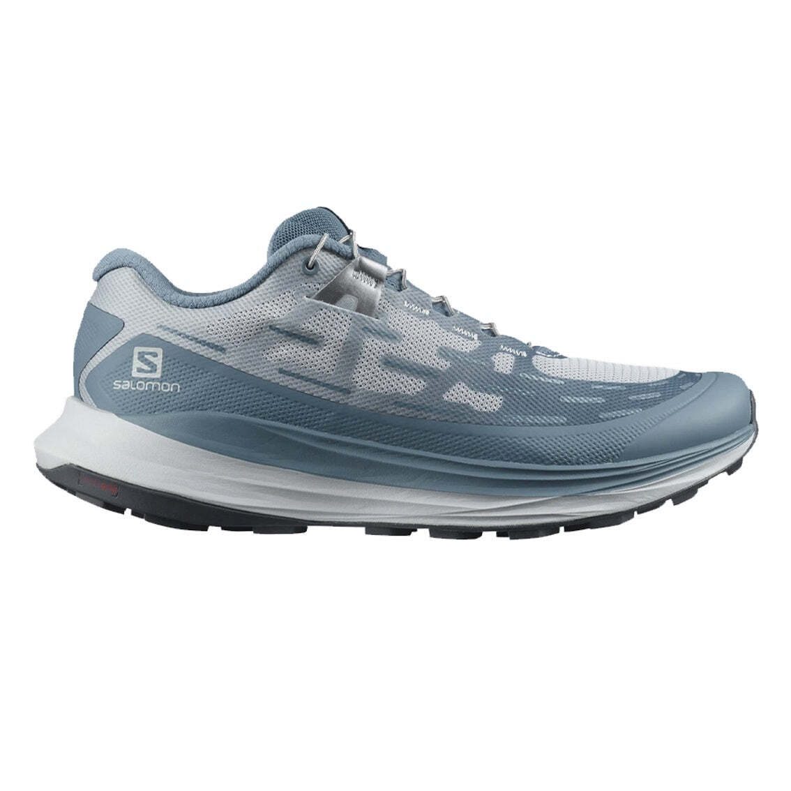 Salomon Womens Ultra Glide Sneakers Shoes Runners - Bluestone / Pearl Blue / Ebony