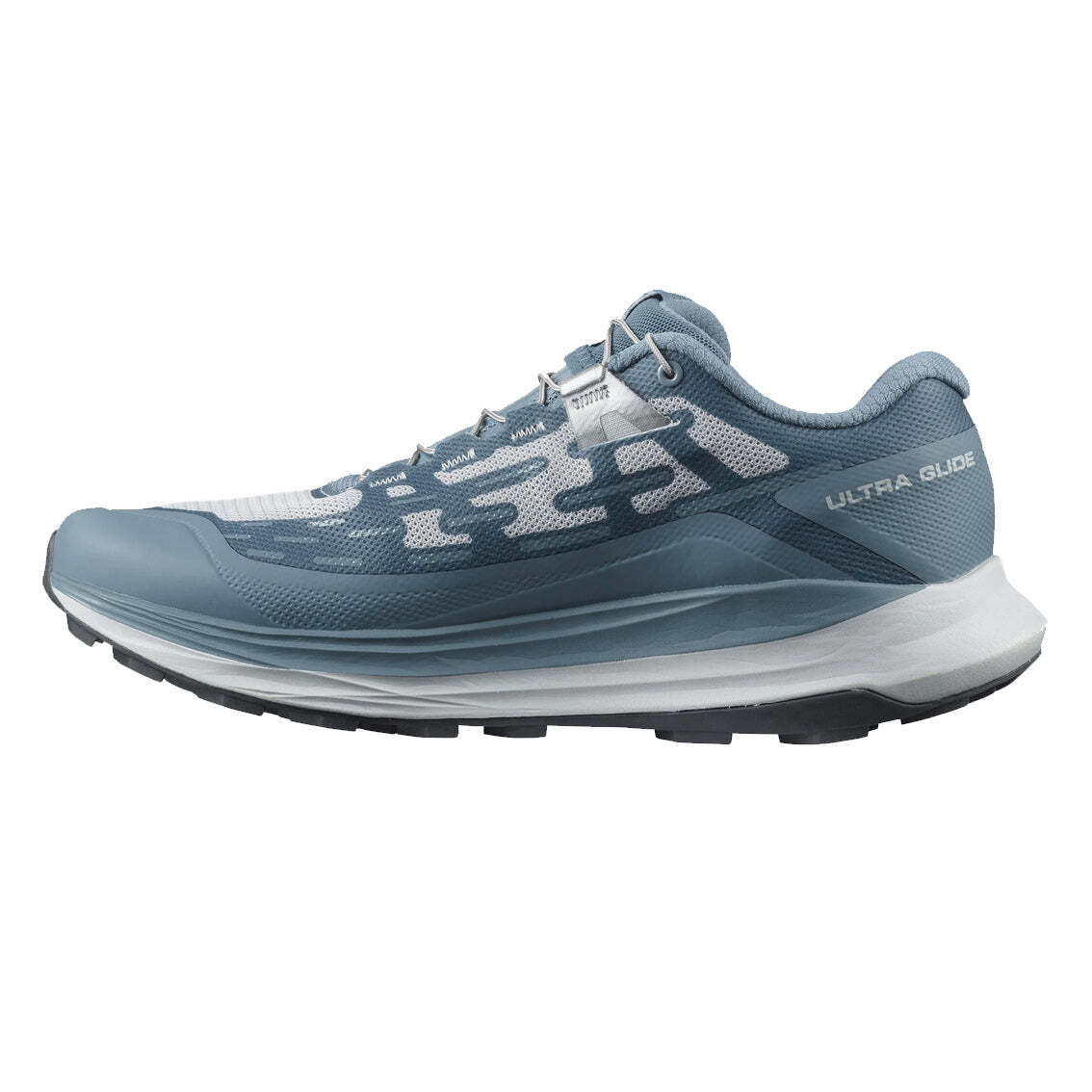 Salomon Womens Ultra Glide Sneakers Shoes Runners - Bluestone / Pearl Blue / Ebony