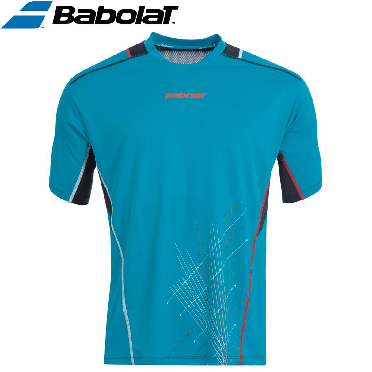 Babolat Light Blue Match Perfect Boys T-shirt - Light Blue